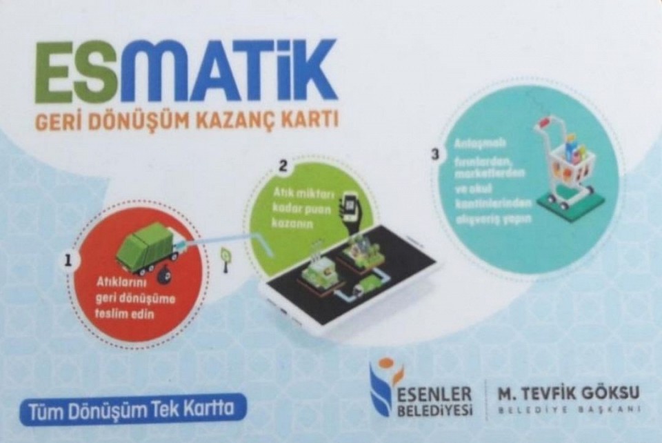 Esenler Belediyesi Esmatik Kart İle Toplanan Puanları Nakit Alışverişte Kullanma...